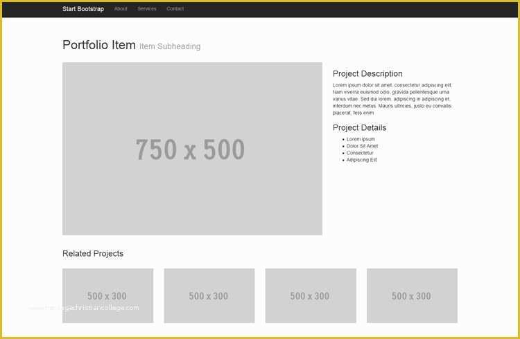 Portfolio Book Template Free Of Portfolio Item