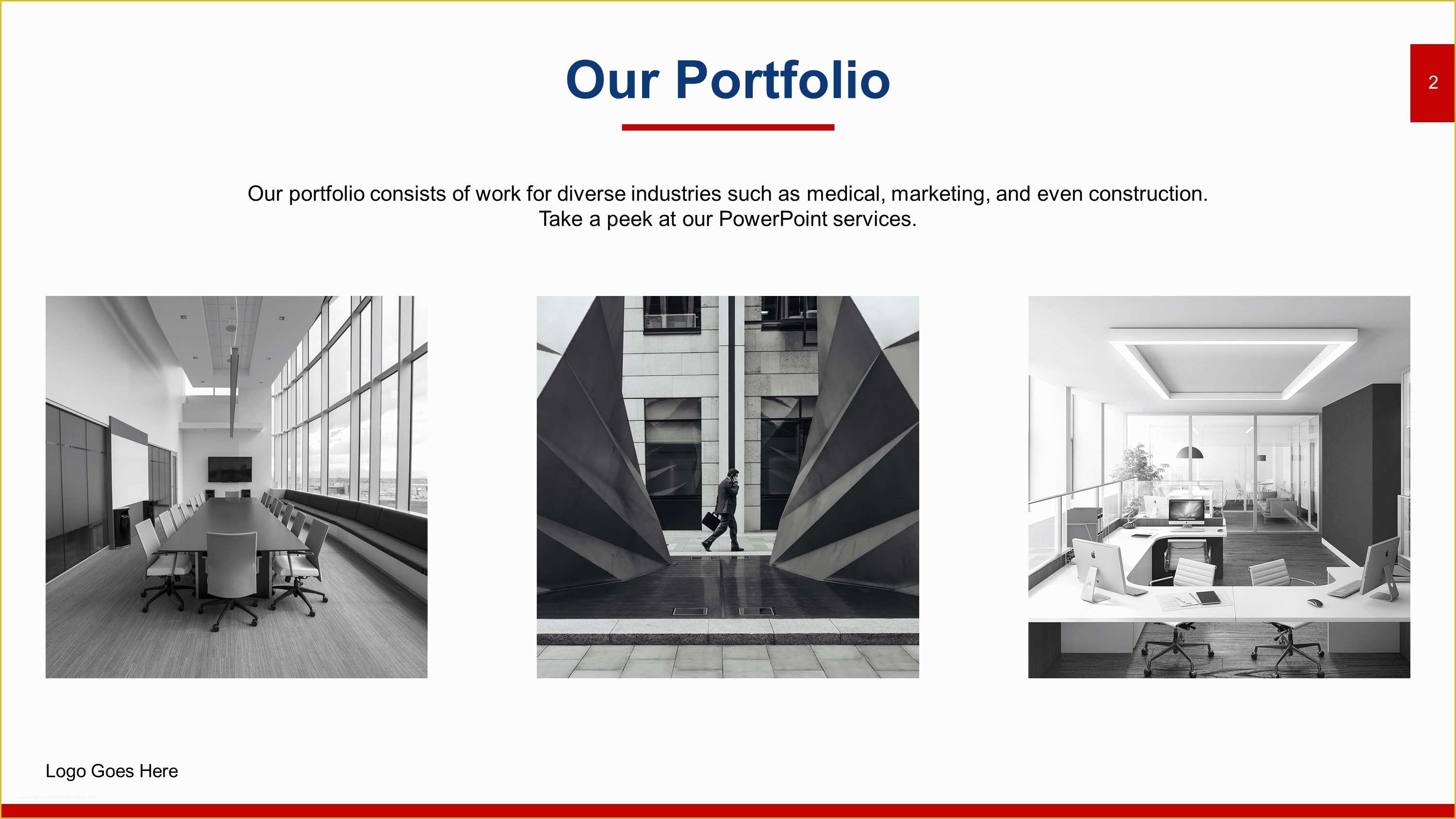 Portfolio Presentation Template Free Of Download Free Sleek Portfolio Powerpoint Templates