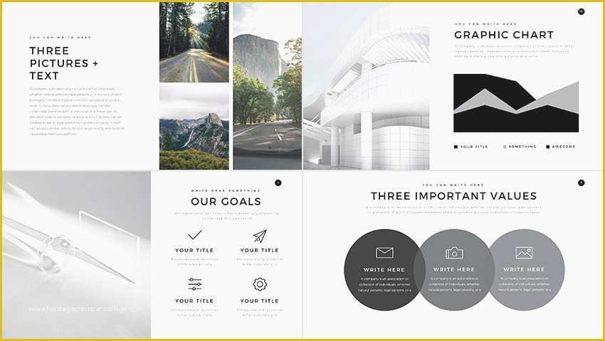 Portfolio Presentation Template Free Of Free Architecture Portfolio Powerpoint Template