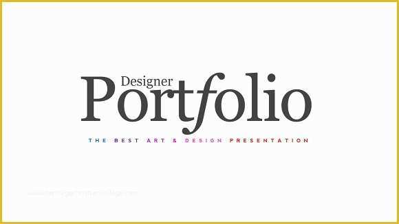 Portfolio Presentation Template Free Of Portfolio Magazine Powerpoint Presentation Templates On