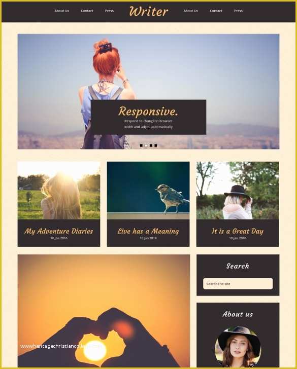 Portfolio Templates Free Download Of 21 Portfolio Blog themes & Templates