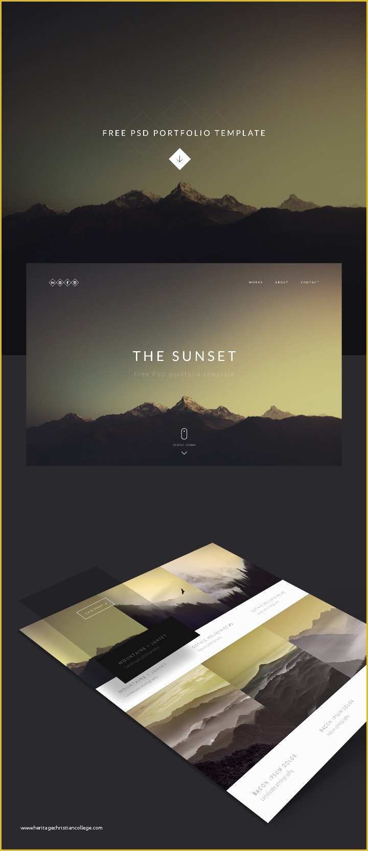 Portfolio Templates Free Download Of Portfolio Design to Inspire 24 Design Templates to