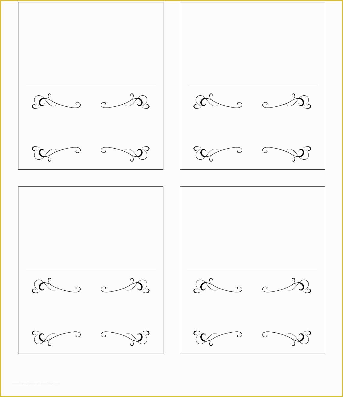 Postcard Printing Template Free Of 10 Wedding Place Card Templates Free Download Ueewo