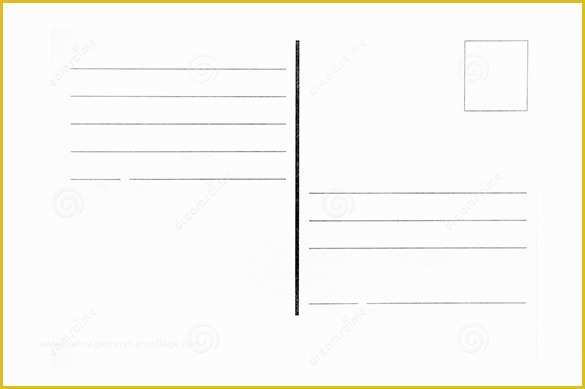 Postcard Printing Template Free Of Postcard Template 47 Free Printable Word Excel Pdf