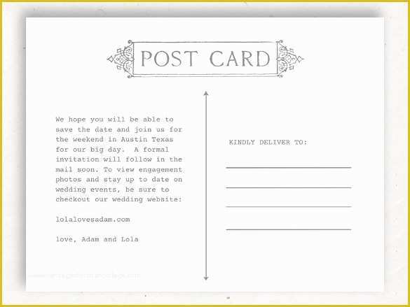 Postcard Template Free Download Of 12 Postcard Templates for Mac – Free Sample Example