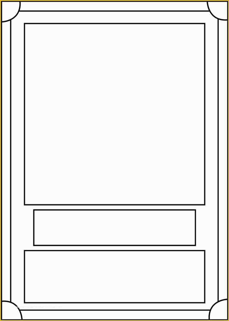 Postcard Template Free Download Of Trading Card Template Front by Blackcarrot1129 On