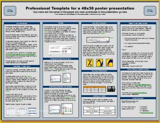 Poster Presentation Template Free Download Of 5 Power Point Poster Templates
