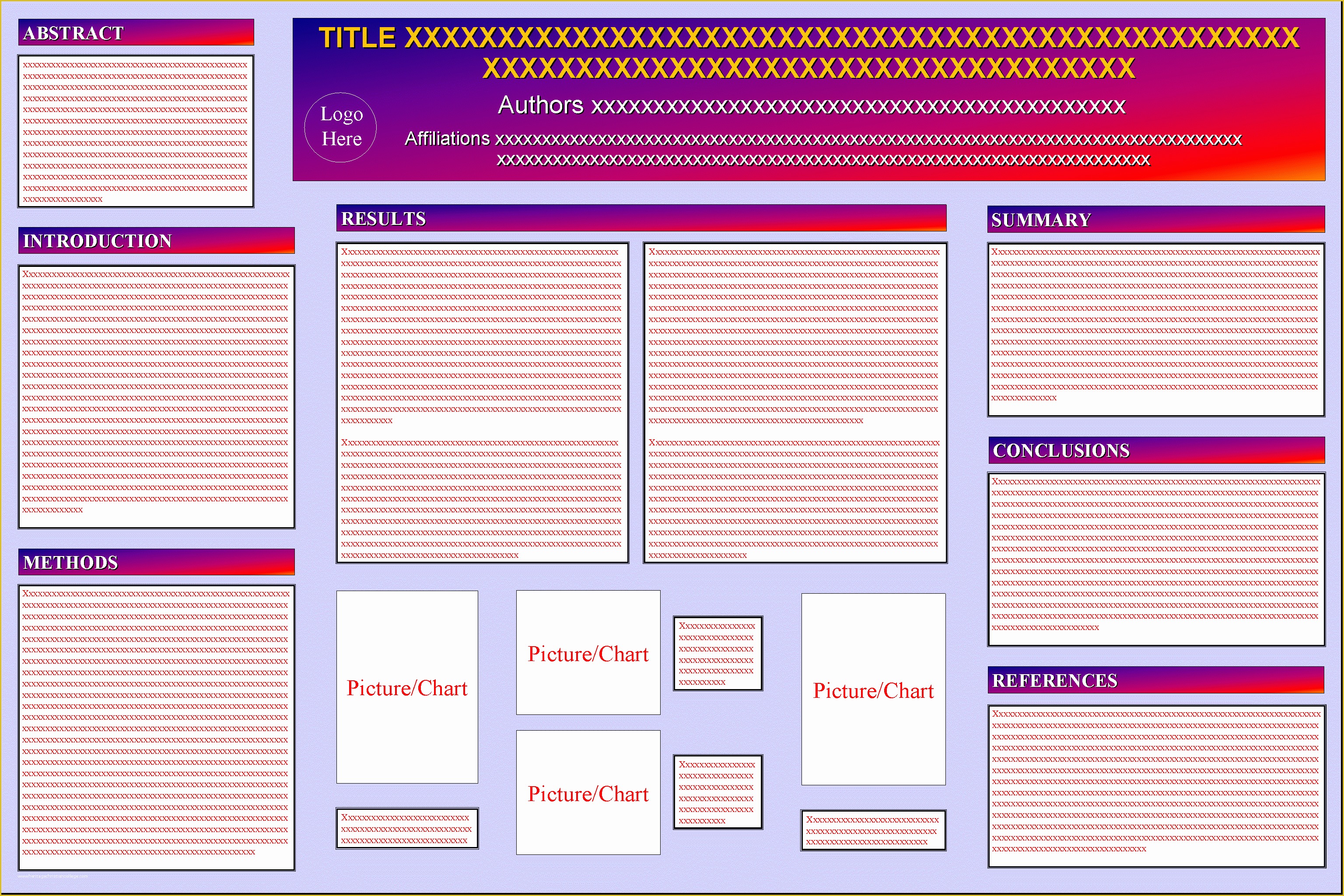 Poster Presentation Template Free Download Of Blank Poster Template Powerpoint Templates Collections