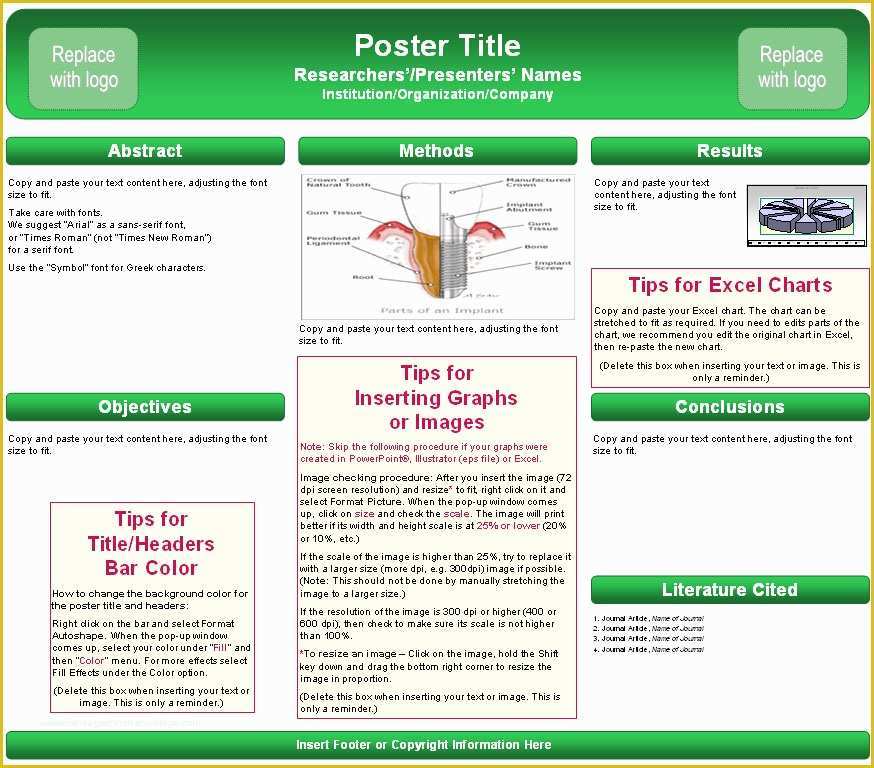 Poster Presentation Template Free Download Of Poster Presentation Template Powerpoint Free Download