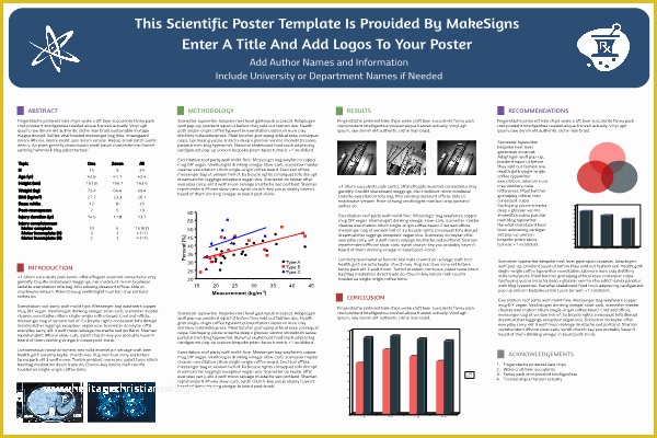 Poster Presentation Template Free Download Of Scientfic Poster Powerpoint Templates