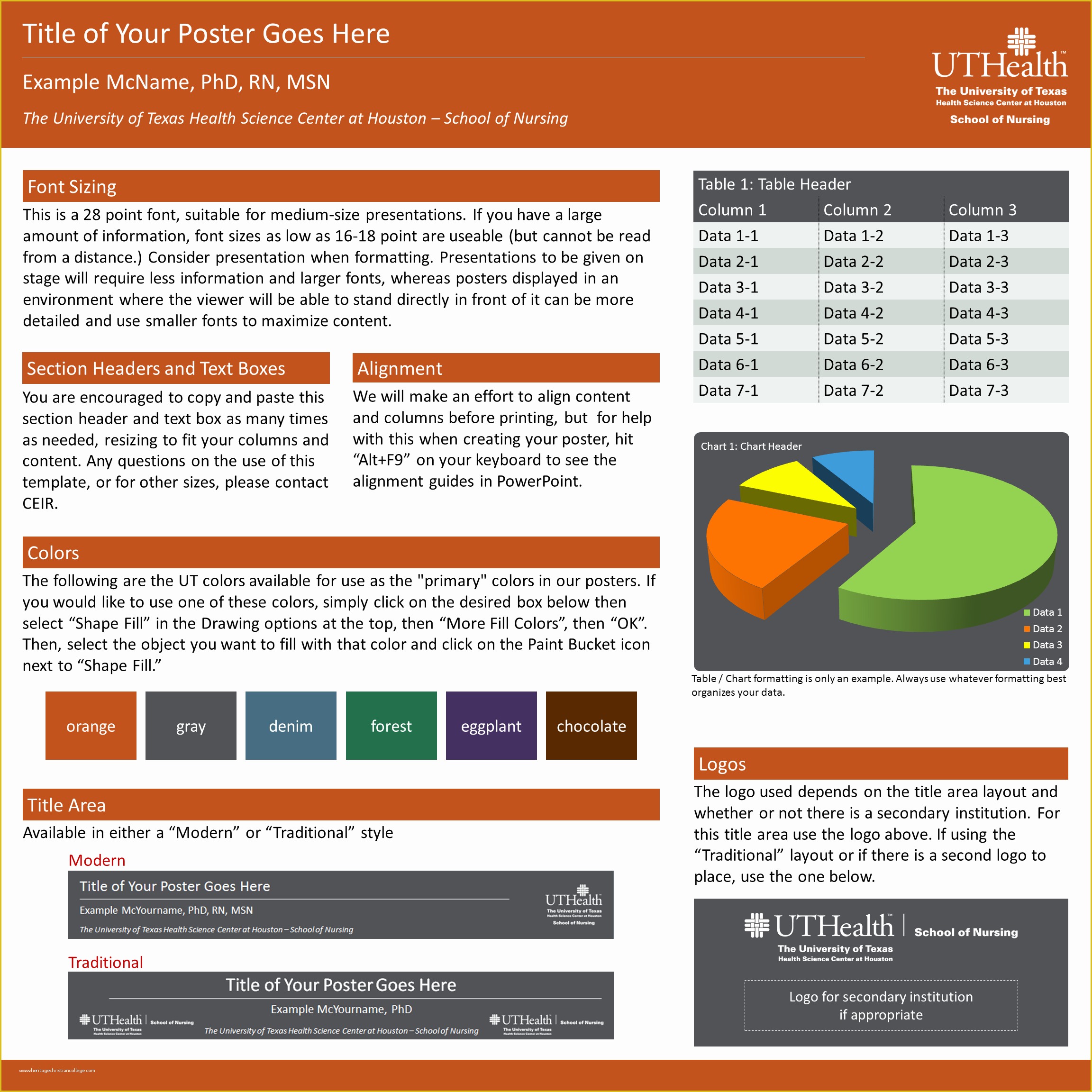 e poster presentation format download