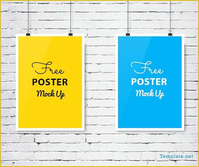 Poster Template Free Download Of Free Poster Design Mock Ups Exclusively From Template