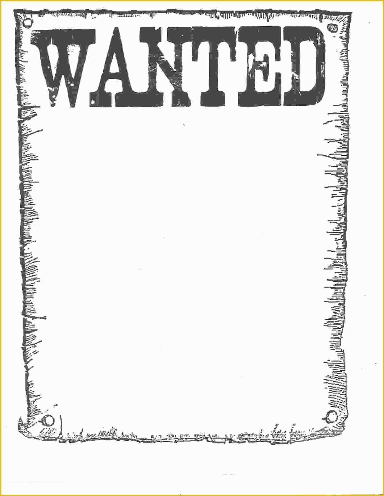 Poster Template Free Microsoft Word Of 7 Wanted Poster Template Microsoft Word