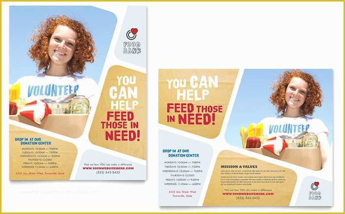 Poster Template Free Microsoft Word Of Food Bank Volunteer Poster Template Design