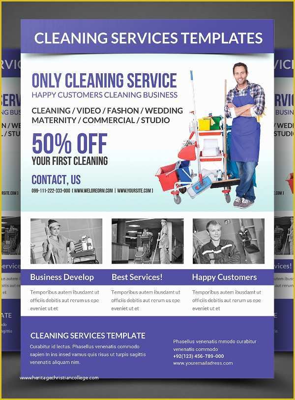 Power Washing Flyer Templates Free Of Cleaning Flyer Template Yourweek E2b30aeca25e