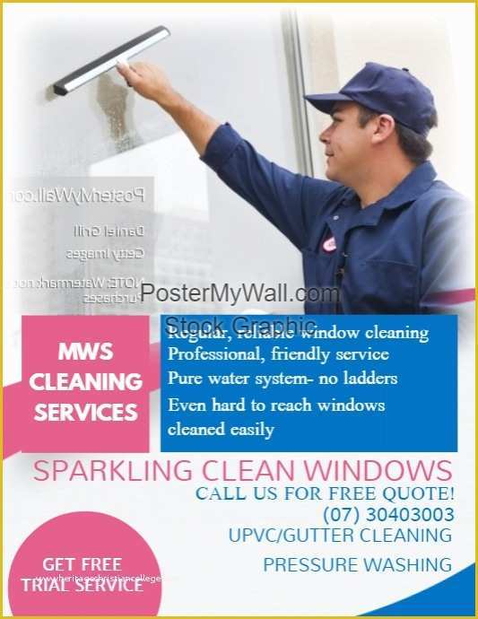 Power Washing Flyer Templates Free Of Window Cleaning Flyer Template