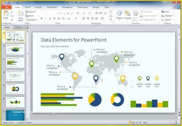 Powerpoint Dashboard Template Free Of High Quality Charts &amp; Dashboard Powerpoint Templates for