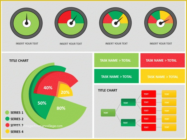 Powerpoint Dashboard Template Free Of Powerpoint Dashboard Template 004 – Elearningart