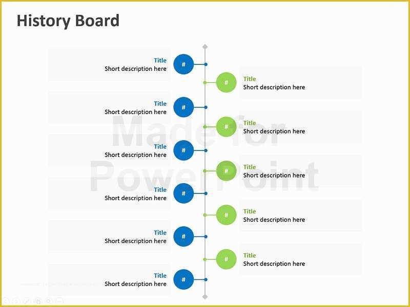 Powerpoint History Timeline Template Free Of Business History Timeline Template