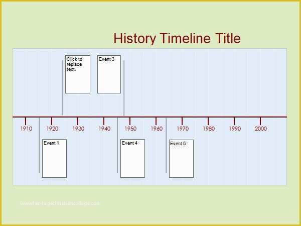 Powerpoint History Timeline Template Free Of History Timeline 6 Free Download for Pdf Word