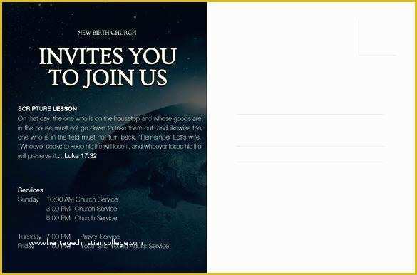 Powerpoint Postcard Template Free Of Model Church Template Paper – Hydrellatonefo