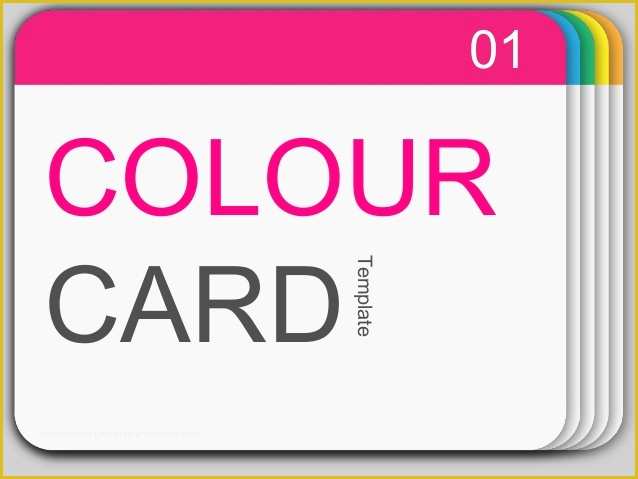 Powerpoint Postcard Template Free Of Power Point Templates 16 Colour Card