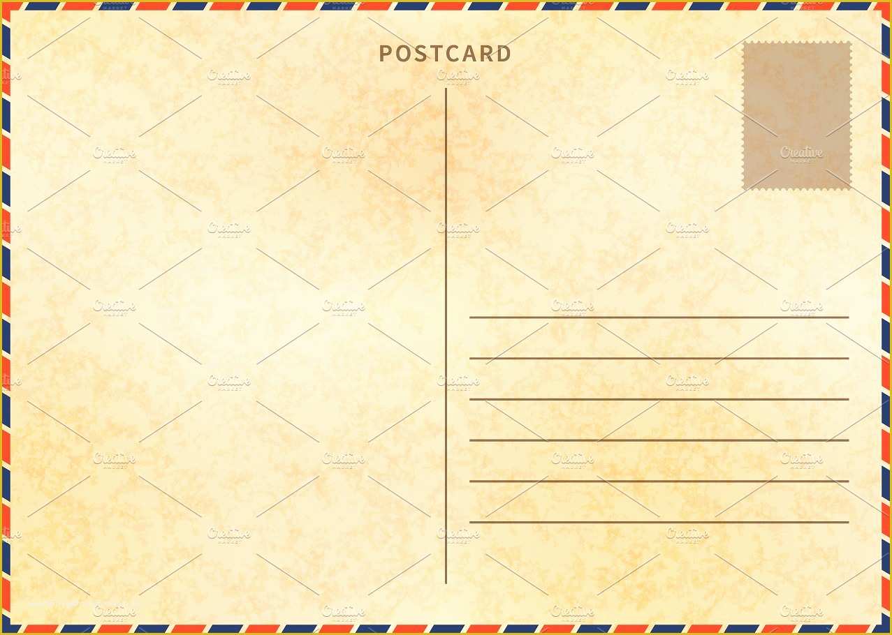 46 Powerpoint Postcard Template Free