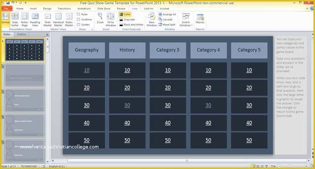 Powerpoint Quiz Template Free Download Of Free Quiz Show Game Template for Powerpoint 2013