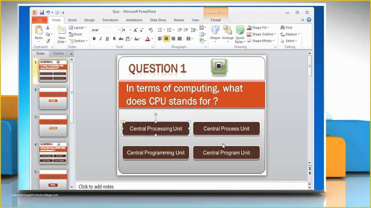 Powerpoint Quiz Template Free Download Of How to Make A Quiz On Powerpoint 2010