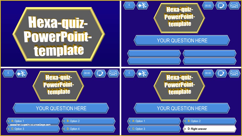 61 Powerpoint Quiz Template Free Download