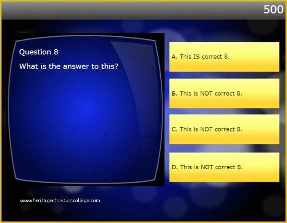 Powerpoint Quiz Template Free Download Of Trivia Powerpoint Template Rebocfo
