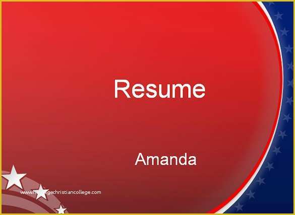 Powerpoint Resume Template Free Download Of 28 Microsoft Powerpoint Templates