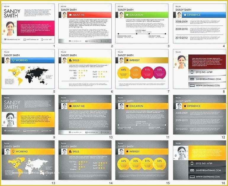 Powerpoint Resume Template Free Download Of Powerpoint Resume Templates – Sajtovi
