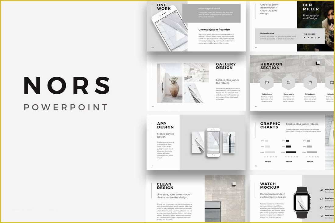 Powerpoint Template Design Free Download Of 30 Best Minimal Powerpoint Templates 2019