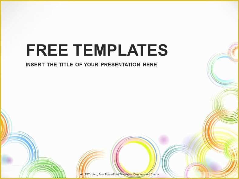 Powerpoint Template Design Free Download Of Circle Illustration Powerpoint Templates Design Download