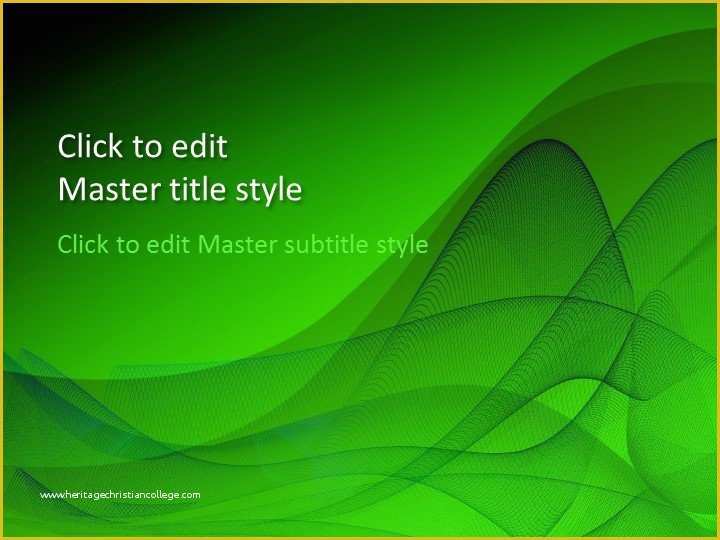 Powerpoint Template Design Free Download Of Free Green Design Powerpoint Template Free Powerpoint