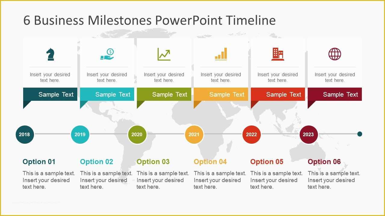Powerpoint Timeline Template Free Of 6 Business Milestones Powerpoint Timeline Slidemodel