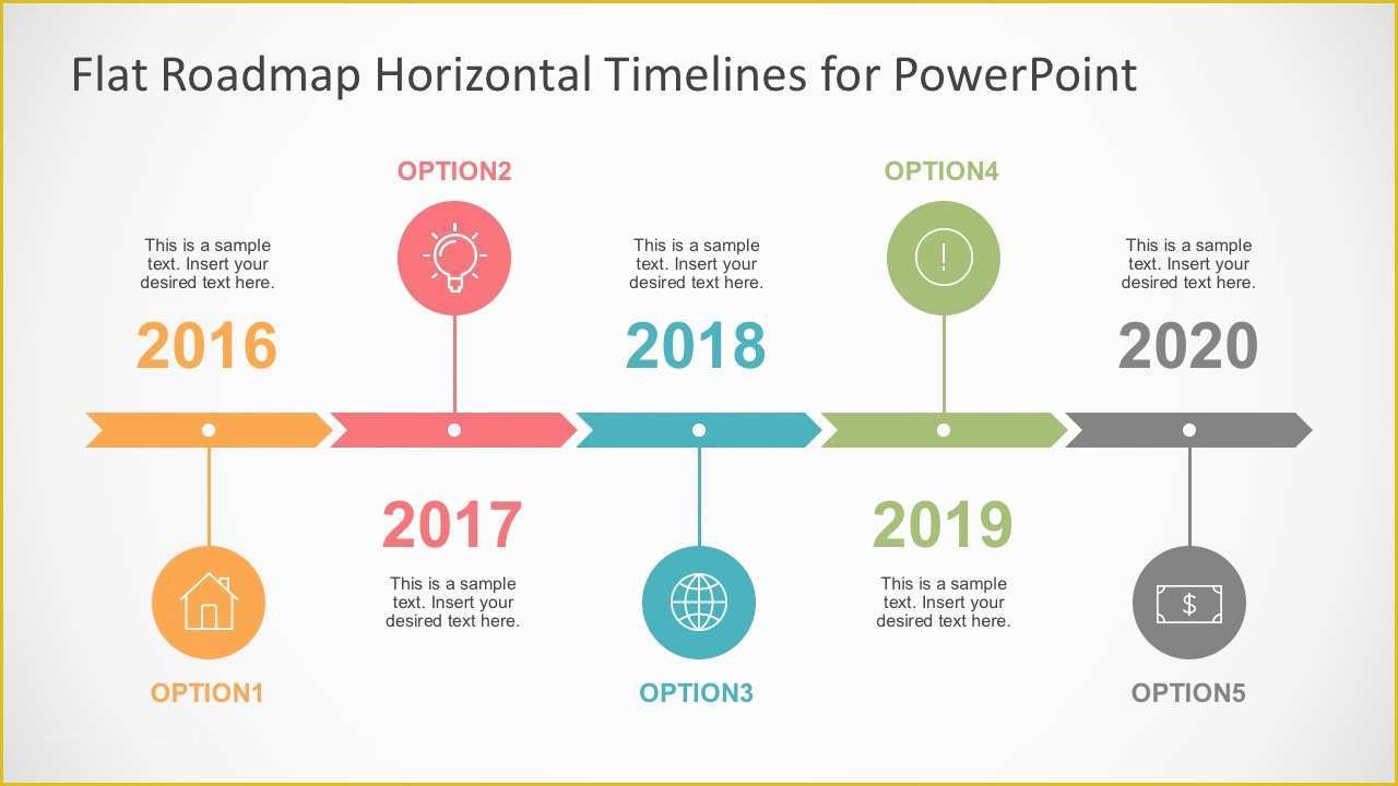 powerpoint-timeline-template-free-of-flat-timelines-powerpoint