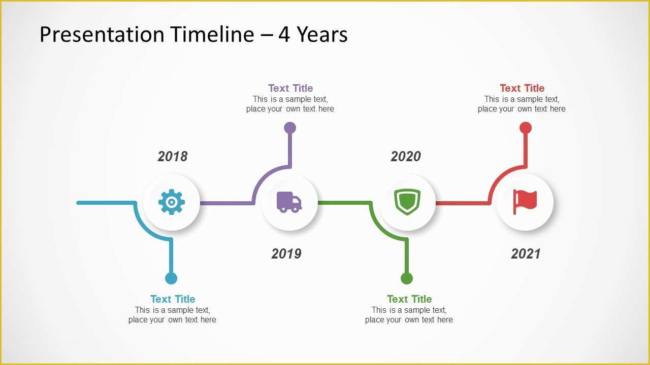 Powerpoint Timeline Template Free Of Free Timeline Template for Powerpoint Slidemodel