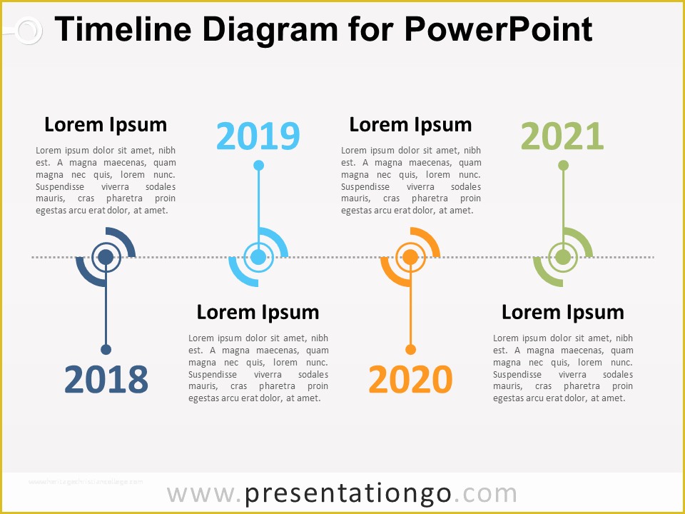 Powerpoint Timeline Template Free Of Timeline Diagram for Powerpoint Presentationgo