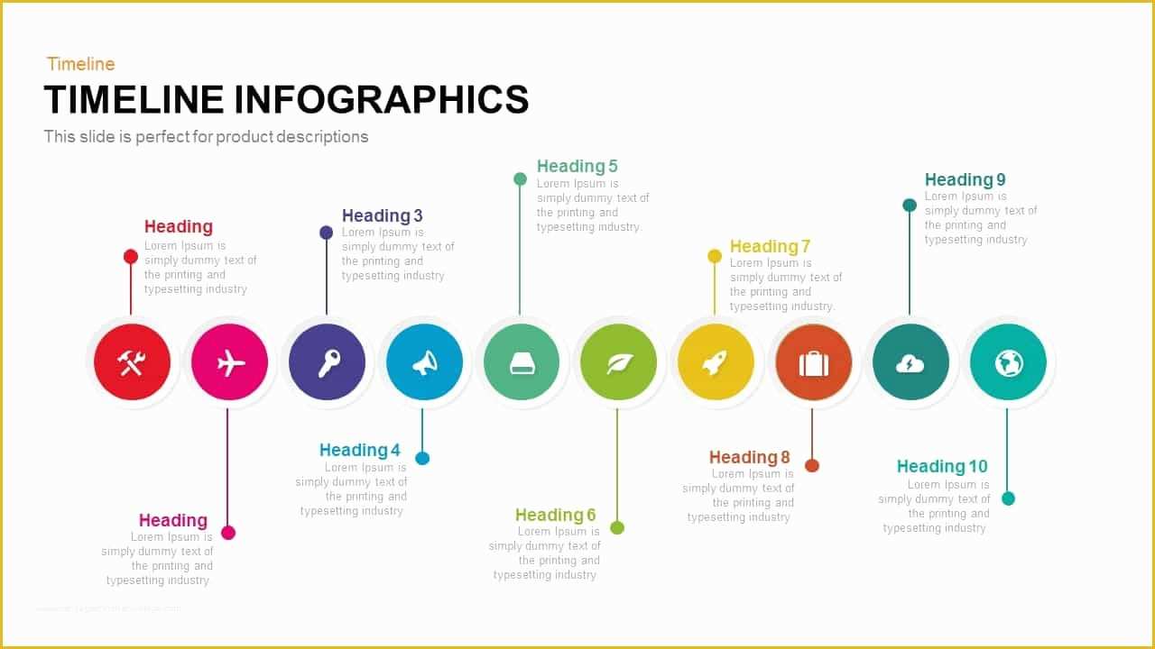 Powerpoint Timeline Template Free Of Timeline Infographic Powerpoint Template and Keynote Slide