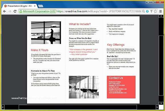 Ppt Brochure Templates Free Of How to Make Printable Medical Brochures In Powerpoint