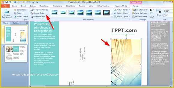 Ppt Brochure Templates Free Of Simple Brochure Templates for Powerpoint