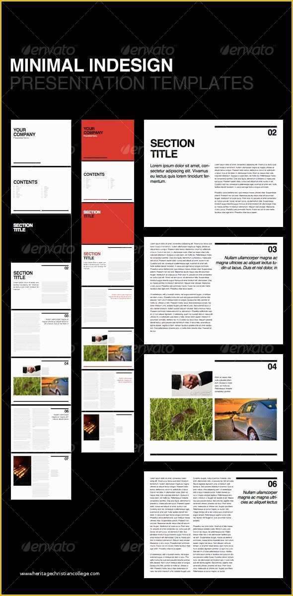 Ppt Brochure Templates Free Of Swiss Minimal Presentation Template