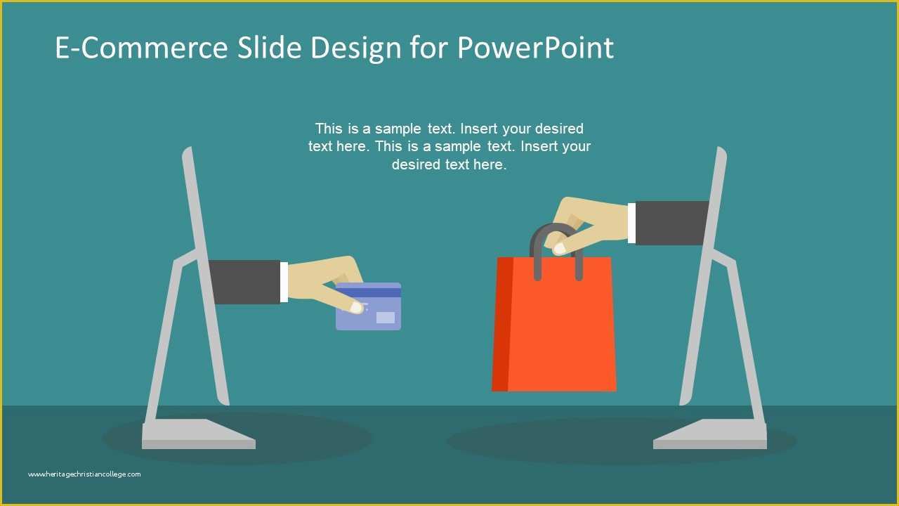 Ppt Templates for Online Shopping Free Download Of E Merce Scene Powerpoint Templates Slidemodel