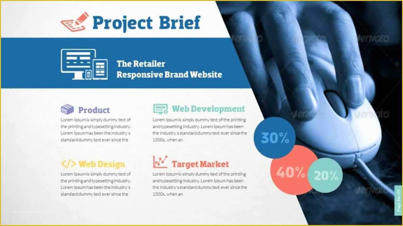 Ppt Templates Free Download for Project Presentation Of Web Design & Development Project Presentation Template