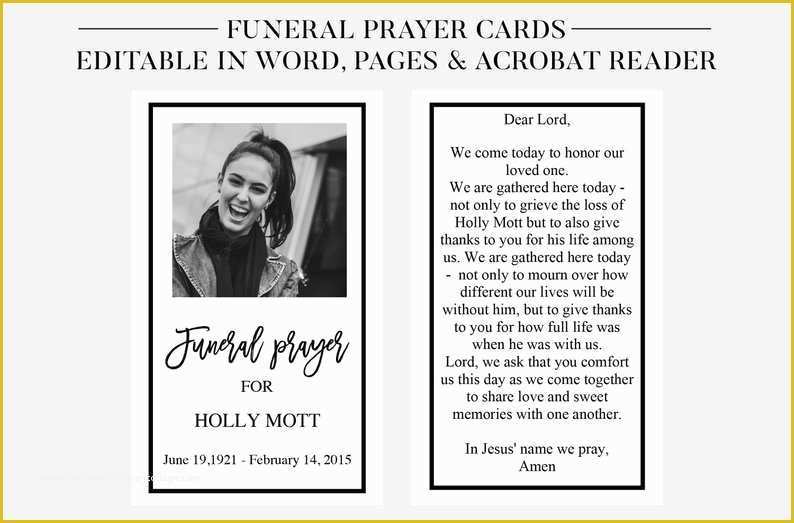 Prayer Card Template Free Of 8 Up Prayer Card Template Cards Design Templates