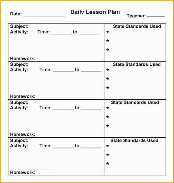 Pre K Lesson Plan Template Free Of Lesson Plan Template for Preschool Free Printable Weekly