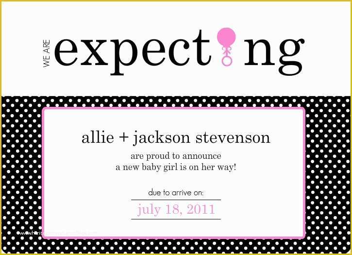 Pregnancy Announcement Templates Free Download Of Pregnancy Announcement Cards Free Template Inozdown