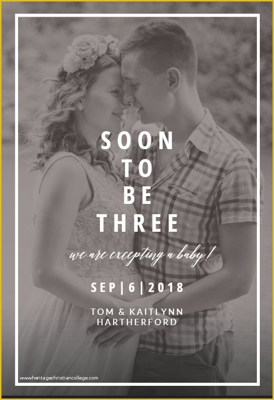 Pregnancy Announcement Templates Free Download Of soon to Be Three Free Pregnancy Announcement Card